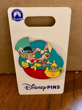 Disney Alice in Wonderland Mad Hatter Tea Party Pin New